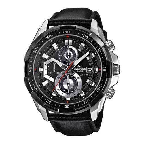 Image of Casio Edifice satineret rustfri stål quartz med chrongraph (5150) Herre ur, model EFR-539L-1AVUEF